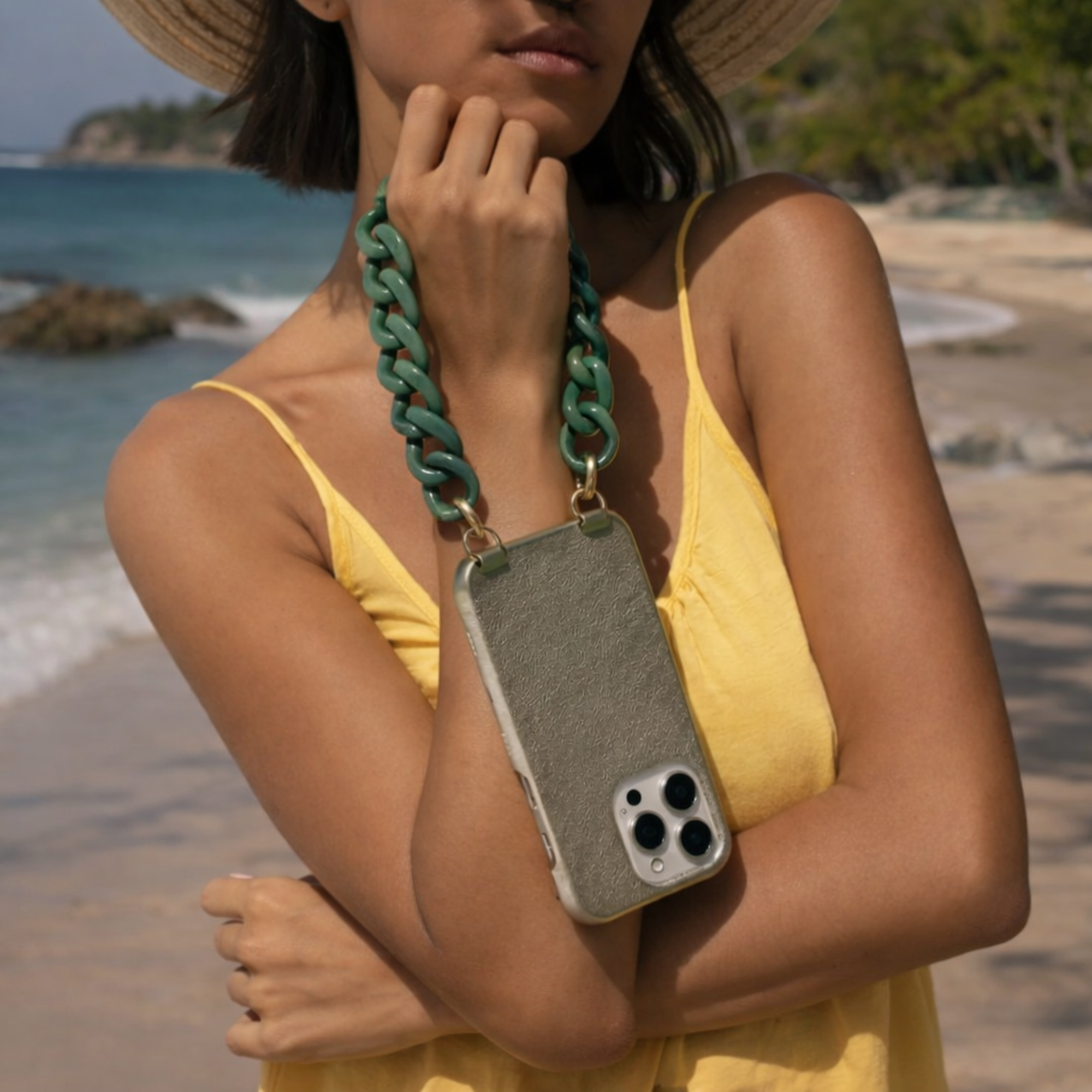 Bracelete de celular - Green Strap